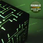 Luminária Personalizada em MDF - Imagem 4