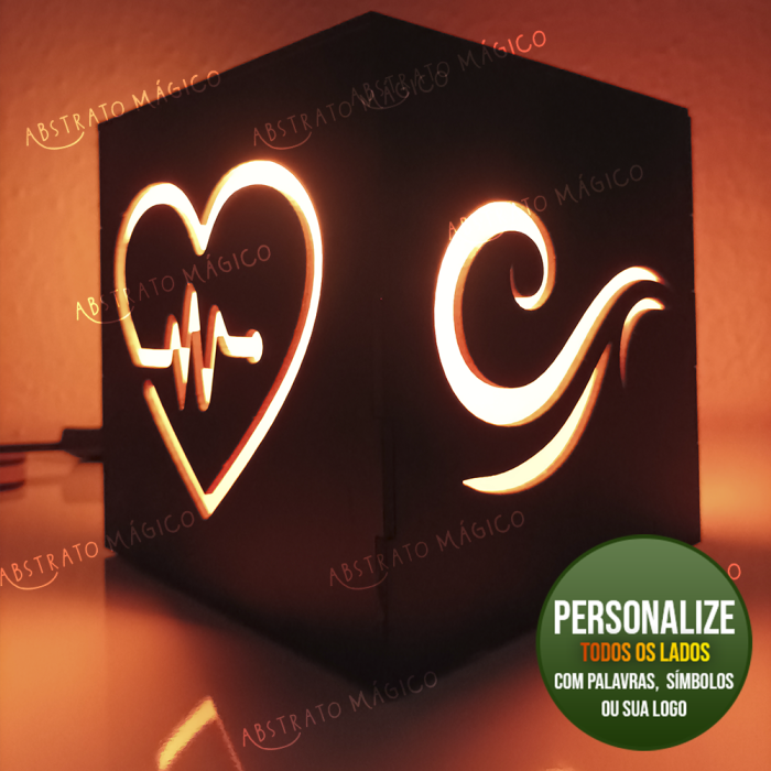 Luminária Personalizada em MDF - Imagem 6
