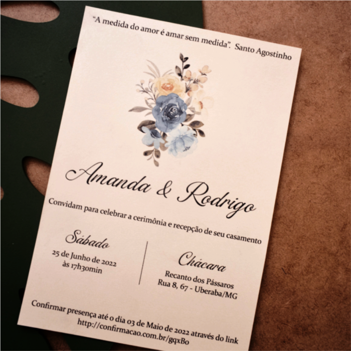 Convites de Casamento Personalizados - Imagem 6
