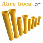 Kit Abre boca para Cães e Gatos - Uso Veterinário