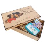 Caixa de MDF Retangular com Impressão na Tampa + 10 Fotos Impressas - Imagem 5