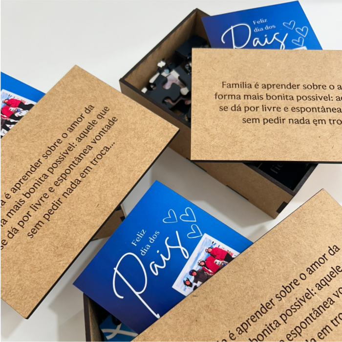 Quebra-cabeça + Caixa Personalizada em MDF - Imagem 6