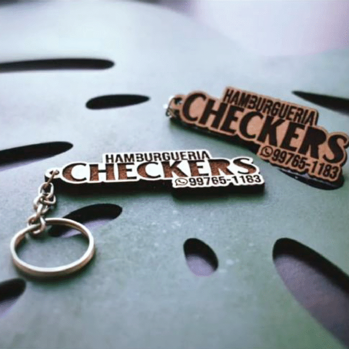 Chaveiro Personalizado em MDF - Imagem 6