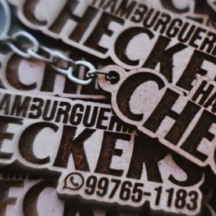 Chaveiro Personalizado em MDF - Imagem 5