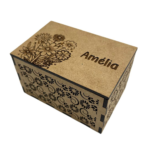 Mini Caixa Personalizada em MDF