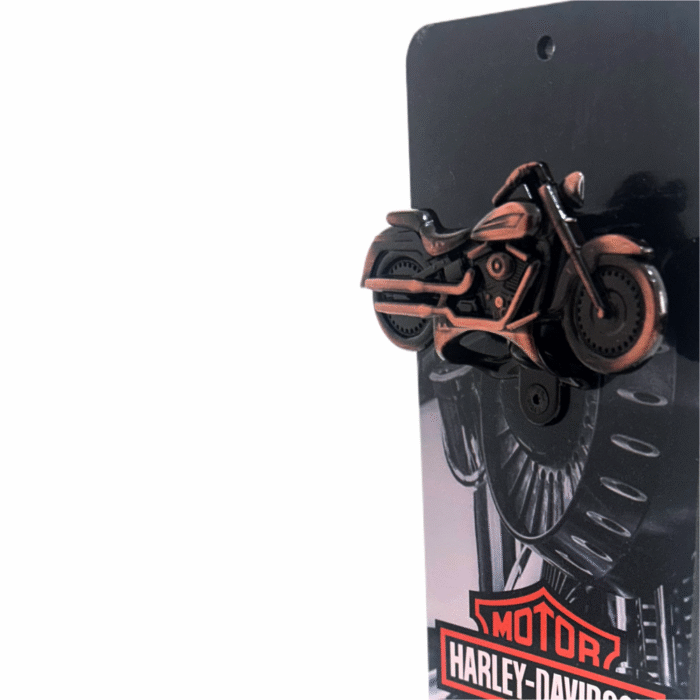 Abridor de Garrafa de Parede - Em MDF (Tema Harley-Davidson) - Imagem 3