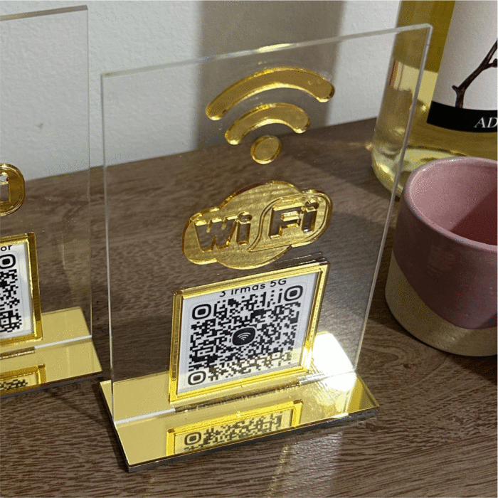 Display de Mesa em Acrílico (Modelo WiFi) - Imagem 2
