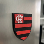 Ímã de Geladeira + Chaveiro de Time de Futebol